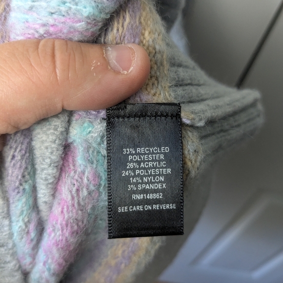 TORRID Mini Vegan Cashmere Mock Neck Sweater Dress Long Sleeve Size 2 = 2X - Picture 7 of 15